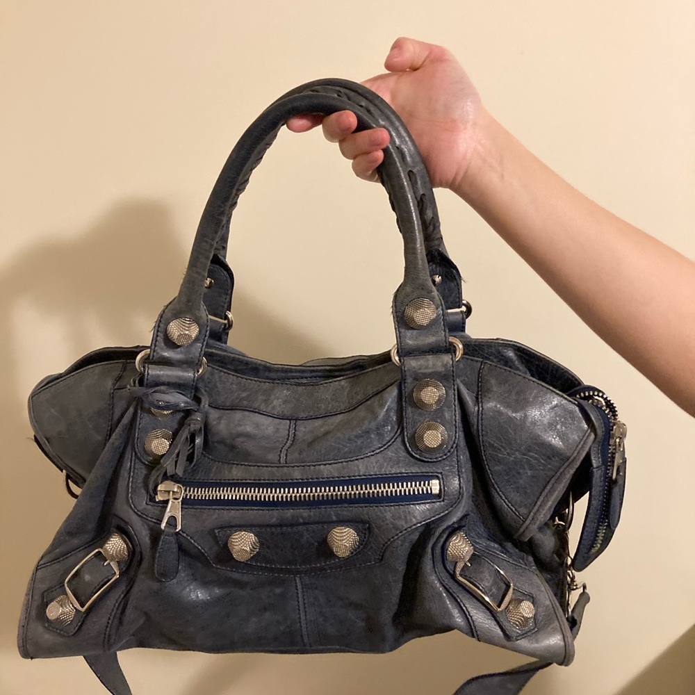 Balenciaga Part Time Leather Tote